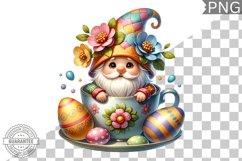 Easter Gnome Sublimation - Clipart PNG Design Product Image 1