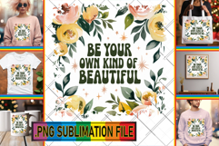 ENCHANTED TSHIRT Ideas PNG, Flower Quote Product Image 1