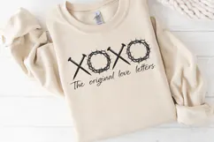 Xoxo The Original Love Letter Clipart | Sublimation Product Image 4