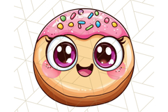Kawaii Food Clipart Png, Cute Illustrations for Crafts Product Image 4