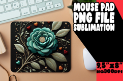 Cozy Desk Pad Design for Gifts, 3D Flower Product Image 1
