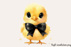 Black Pink Easter Clipart PNG Product Image 1