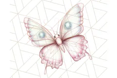 Pastel Fairies and Butterflies PNG, Spring Fantasy Clipart Product Image 3