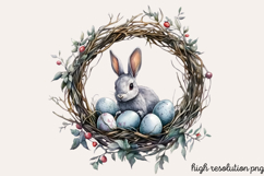 Gothic Easter Creepy Sublimation Clipart PNG Product Image 1