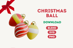 3D Christmas Element 01 Product Image 4