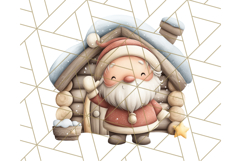 Storybook Santa &amp; Friends PNG Clipart, Christmas Png Clipart Product Image 3
