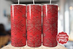 Christmas Red Tumbler | Christmas Tumbler Wrap Product Image 1