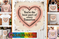 Charming TSHIRT Ideas PNG, Heart Quote Product Image 1