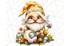 Easter Gnome PNG, Spring Bunny Clipart, Cute Digital Art Product Image 3