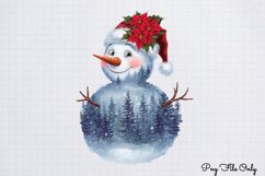 Double Exposure Christmas Sublimation Clipart PNG Product Image 1
