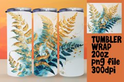 CHARMING 20oz PNG Tumbler Wrap , 3D Flower Product Image 1