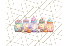 Halloween Candy Shop Clipart PNG, Trick or Treat Clip Art Product Image 3