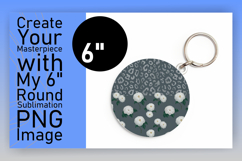 Dynamic Circle Design Coaster Template , Leopard Print Product Image 1