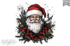 Christmas Santa Clipart Design - High Quality 300 Dpi Product Image 1