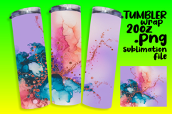Creative 20oz Tumbler Template , Abstract Pattern Product Image 1