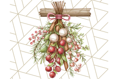 Scandinavian Christmas Gnomes Clipart PNG, Cute Gnome Png Product Image 3