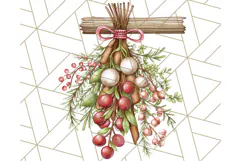 Scandinavian Christmas Gnomes Clipart PNG, Cute Gnome Png Product Image 3