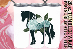 Bright reflections 20oz tumbler wrap, Flower Animals Product Image 1