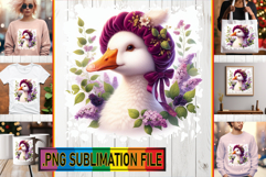 Fun Tote Bag Ideas PNG, Goose Product Image 1
