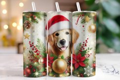 Christmas Dog Tumbler Wrap | Sublimation | Tumblers Product Image 1