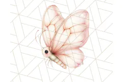 Pastel Fairies and Butterflies PNG, Spring Fantasy Clipart Product Image 3