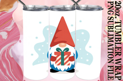 Blissful Dreams 20oz tumbler wrap, Gnomes Product Image 1
