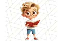 Boy Teacher Clipart PNG, Cute Male Teacher Illustration Product Image 3
