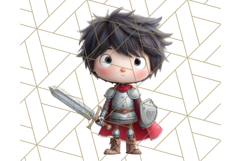 Fairy Tale Clipart PNG Magical Dress-Up Characters Product Image 3