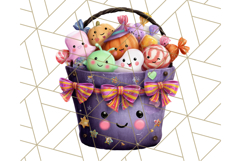 Halloween Neighborhood Clipart PNG for Trick or Treat Product Image 3