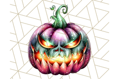 Spooky Jack O Lantern PNG Clipart, Scary Halloween Pumpkins Product Image 3