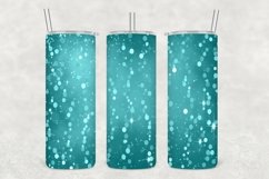 Glowing Glitter Sparkle Tumbler Wrap Sublimation Product Image 1
