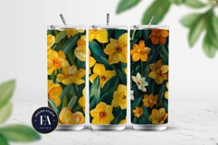 Acrylic floral pattern | Daffodils floral pattern Product Image 2