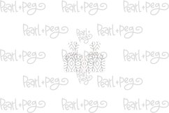 Geometric Window 2 Part Laser Engraved Earring Download Product Image 3