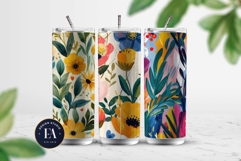 Acrylic floral pattern | Abstract floral pattern Product Image 2