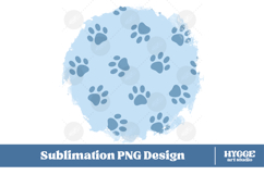 American 4th of July Cat Dog Paw Background Png DTF Bundle Product Image 3