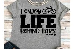 Biking SVG DXF JPEG Silhouette Cameo Cricut Cycling Bars Product Image 1