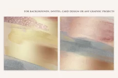 Gold Watercolor Brush Strokes Jpg-Png Product Image 8