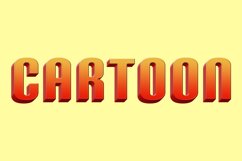 Cartoon Editable Photoshop Text Style Effect Product Image 1