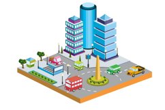 Isometric City Vector Product Image 2