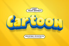 Editable text effect, Cartoon text Product Image 1
