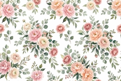 Artistic watercolor mixed bouquet pattern Mother's Day Product Image 1