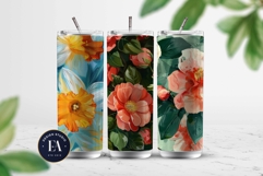 Acrylic floral pattern | Abstract floral pattern Product Image 2