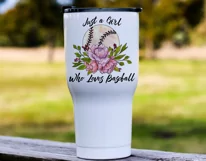 Baseball Girl PNG | Love Baseball | Sublimation Design Product Image 4