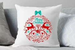 Christmas Ball SVG Merry Christmas SVG PNG EPS DXF Files Product Image 3