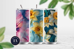 Acrylic floral pattern | Abstract floral pattern Product Image 2