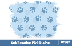 American 4th of July Cat Dog Paw Background Png DTF Bundle Product Image 6
