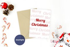Christmas Card Mockup, Vertical 5x7 invitation mock up Product Image 2