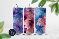Acrylic floral pattern | Abstract floral pattern Product Image 2