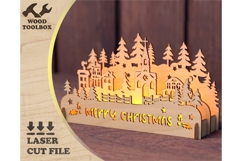 Laser Cut Christmas Village Product Image 1