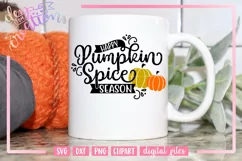 Happy Pumpkin Spice Season - SVG DXF PNG Cut file Product Image 2